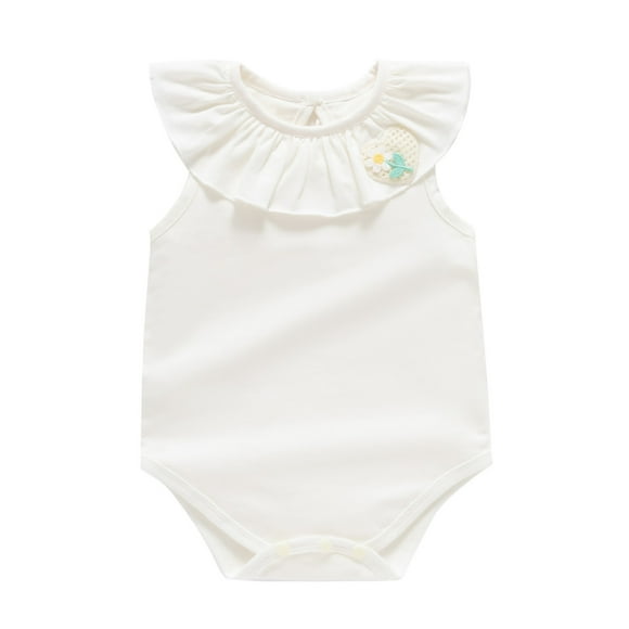 TIWEKE Newborn Onesies Boy,Baby Girls Bodysuits Soft Romper for To 16 Months Comfortable Round Neck Casual Outfit for Daily Wear Spring Summer,Size 0-2 Months