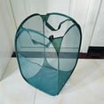 thumbnail image 7 of Buenod Collapsible Laundry Hamper, Mesh Popup Laundry Basket Dirty Clothes Hamper for Home, Dorm, RV, Green, 7 of 7