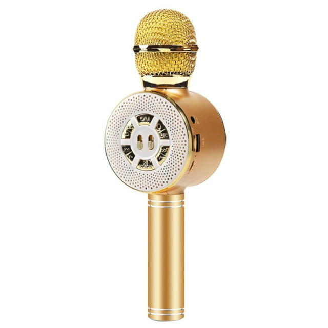 Maoww Wireless Microphone Bluetooth Speaker PC Mobile Phone LED Light Mic Live Broadcast Device