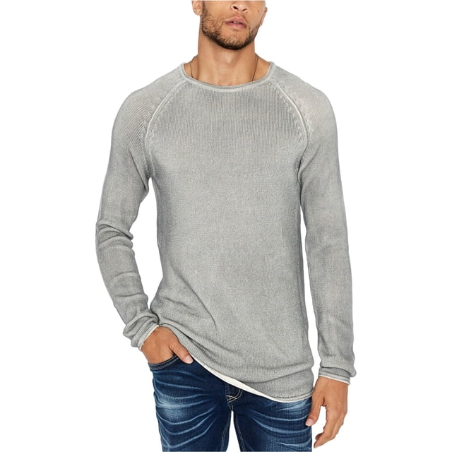 Buffalo David Bitton Walong suéter para hombre, gris, mediano Buffalo David Bitton Pull-over