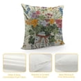 thumbnail image 4 of Qinduosi Wildflower Throw Pillow Covers Inch Set of Flowers Spring Decor Cushion Cover for Bedroom Sofa Living Room Couch Bench Outdoor, 4 of 5
