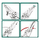 thumbnail image 5 of "Pinzas Pelacables De Electricista Multifuncional 10 En 1 Belug, Gris ", 5 of 5