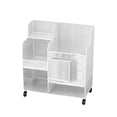 thumbnail image 1 of LOVIVER Fitness Equipment Organizer Freestanding Multifunctional Garage Organization White, 1 of 8
