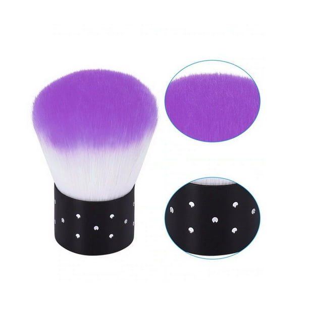 Nail Art Dust Brush, Nail Powder Cleaner Brushes Nails Polish Remover
