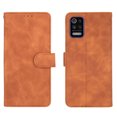 thumbnail image 2 of Pour LG K52/ K62 Étui en Cuir PU à Rabat avec Fentes pour Cartes Support Pliant folio-Marron, 2 of 5