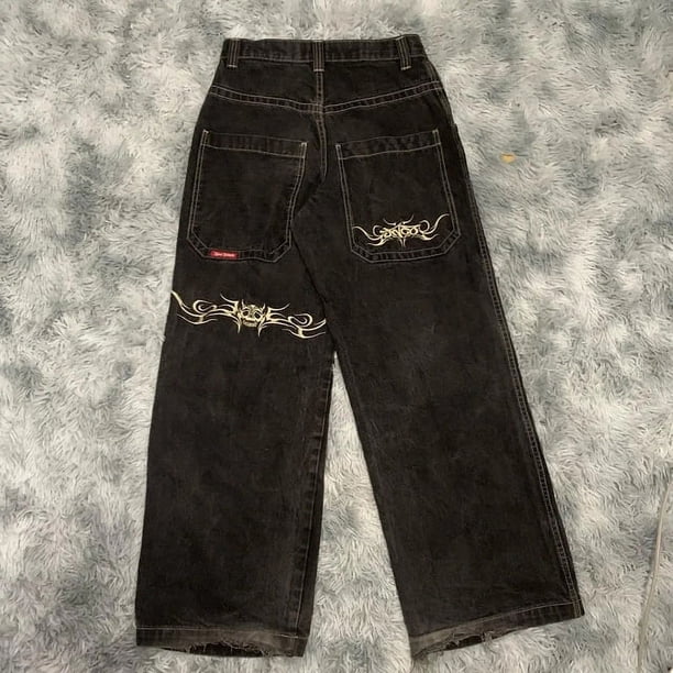 Streetwear Jnco Jeans Y2k Hip Hop Retro Spider Graphic Print