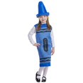 thumbnail image 2 of Costume Craie de Cire Bleu - Taille g (12-14), 2 of 4
