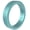 Pearlized Dark Cyan Smooth, variant on QALO Women's Stackable Rubber Silicone Ring - Pearlized Lavender Smooth Ring Size 05