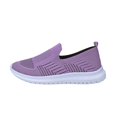 thumbnail image 2 of Domzle Womens Walking Shoes Slip On Sneakers Breathable Mesh Lightweight Casual Footwear for Daily Commute Purple 40, 2 of 9