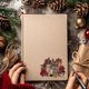 thumbnail image 2 of Christmas Clear Silicone Stamps for DIY Card Making Christmas Candles Silicone Transparent Seal Poinsettia Bell Strobile Decorative Clear Stamps for Scrapbooking Album Journal Decoration DIY, 2 of 8