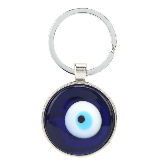 Blue Eye Keychain Evil Eye Keychain Charms Holder Hanging Purse Handbag Pendant Ornament Jewelry Accessories Amulet for Good Luck Men Women Bag Decoration Gift