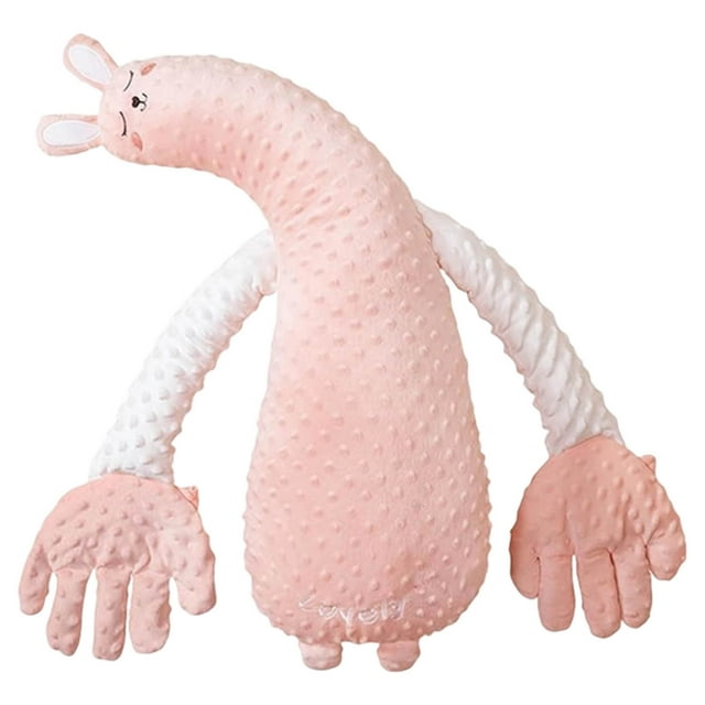 Xihbxyly Almohada de Apoyo para Dormir para Bebés, Función de Palmaditas para Calmar, Relleno de Algodón Suave para Una Comodidad Suave, Ayuda para Dormir para Bebés, Material Seguro y Transpirable,