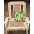 thumbnail image 2 of Carolines Treasures BB9889PW1818 Pharaoh Hound St Patricks Fabric Decorative Pillow  18H x18W multicolor, 2 of 2