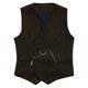 thumbnail image 3 of Camiseta sin mangas con cuello en V para hombre, color liso, sin mangas, cuello en V, informal, de moda, blusa para hombre, 3 of 6