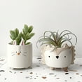 thumbnail image 6 of Cheers.US Ceramic Flower Pots Garden Fence Balcony Plant Pot Planter Decor, 6 of 7