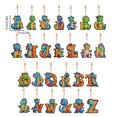 thumbnail image 4 of Llavero Cgtredaw Diamond Art 26 Piezas Letras Forma Especial para Bolso Adulto, 4 of 9