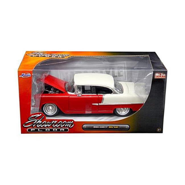 1955 chevy bel air coupe diecast replica