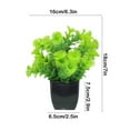 thumbnail image 3 of WSZZL Decorative Fake Plants, Plastic Indoor Greenery, Realistic Potted Flowers, Home Decoration, Wedding and Event Decor, Stable and Maintenance Free, Versatile Use, 3 of 4