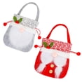 thumbnail image 2 of Regalo De Navidad Bolsas De Asas De Muñecas Sin Rostro De Papá Noel Bolsas De Dulces De Navidad Favores De Fiesta Navideña Minnieouse HA040200-02, 2 of 6