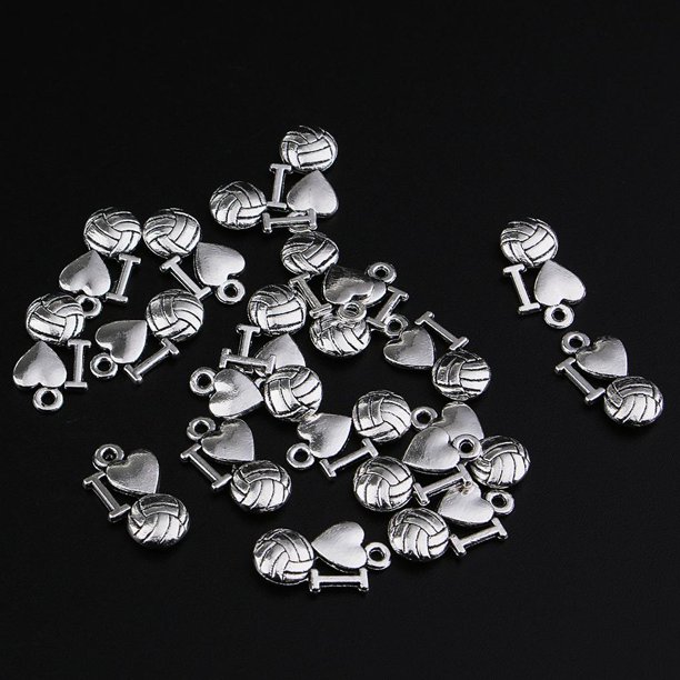 20 Piezas de Hallazgos Colgantes Fernando Fabricación de Joyas Manualidades Colgante artesanal del encanto