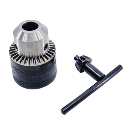 REPLACEMENT DRILL CHUCK 1.5-13MM 1/2X20 THREAD WITH KEY