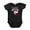 Black, variant on CafePress - Bull Skull Texas Pride - Cute Infant Bodysuit Baby Romper - Size Newborn - 24 Months