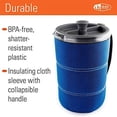 thumbnail image 2 of GSI Outdoors 79342 Java Press, 30 oz, Blue, 2 of 2
