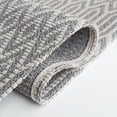 thumbnail image 5 of SAFAVIEH Martha Stewart Cotton Geometric Area Rug, Anthracite/Light Grey, 8' x 10', 5 of 8