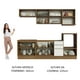 thumbnail image 5 of Madesa Gabinete de Cocina Integral 260 cm x 60 cm Glamy Rústico/Blanco 02, 5 of 10