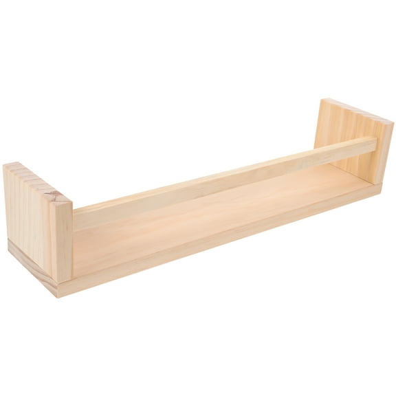 Worgeous Wall Bookshelves Nursery Decor Floating Wall Shelf Natural Wood Wall Mount Storage Stand