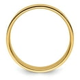 thumbnail image 2 of 14k Yellow Gold 8mm Lightweight Flat Wedding Band Size 14 FLL080, 2 of 5