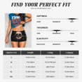 thumbnail image 2 of Workout Shorts Women, Glitch Screaming Skull Biker Shorts for Women Running Gym Spandex Shorts Tummy Control, 2 of 8