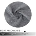 thumbnail image 6 of Tzou Kitchen Tier Curtains for Living Room Waterproof Window Curtains for Bathroom Waffle Weave Texture Grey 30"x30"x2, 6 of 6