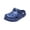 Blue, variant on GobdXE Unisex Kids Contrast Heel Strap Classic EVA Clogs Waterproof Garden Slippers Color:Black,Size:6-12 Months