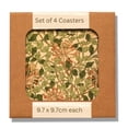 thumbnail image 2 of Lesser & Pavey Honeysuckle Coasters Set of 4, 2 of 6