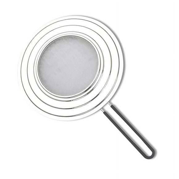Splash Guard Pans: 30cm Silicone Splash Guard for Frying Pan, Pan Splash Guard, Universal Pan Splash Guard
