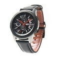 thumbnail image 2 of 20mm Genuine Leather Band Quick Release Smart Watch Strap with Buckle Adjustable Wristband for Smart Watch with 20mm Band Width, 2 of 9