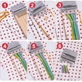 Weavingframe 1set Wood Knitting Looms Mini Weaving Frame Loom Kit with Pin Rubber ...