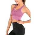 thumbnail image 2 of KingShop Sports Bra High Impact Support Woman Push-up Yoga Bra Padded Crop Top Workout Gym Running Underwear Bra, 2 of 6