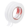 thumbnail image 1 of Unique Bargains 10mm x 50m/164ft Double-Sided Adhesive Tape Paper Backing 3 Rolls, 1 of 5