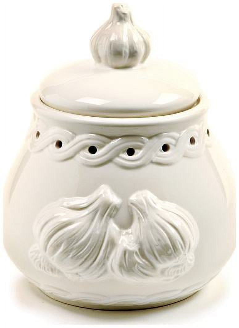 Deluxe Stoneware Garlic Keeper - Thumbnail 4