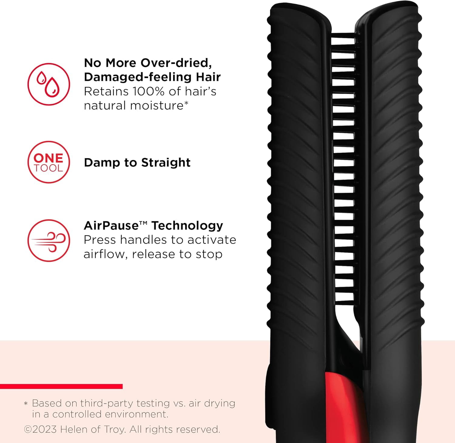 NWT Revlon e-Step Air Straightener 
- 2 in 1 dryer and straightener Revlon One-Step Air Straight | 2-in-1 Dryer & Flat India | Ubuy main image 3
