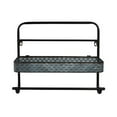 thumbnail image 1 of Cheungs 4889 Metal Wall Hanging Storage with Folding Shelf & Metal Rod, 1 of 1