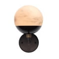 thumbnail image 5 of Jamie Young Co Metro Alabaster Wall Sconce in Oil Rubbed Bronze Metal Finish, 5 of 7