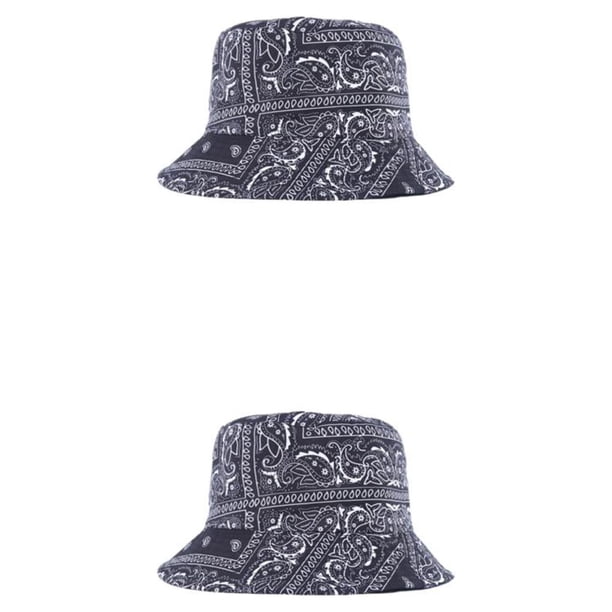 Gorra de pescador Sonducket M Durable y fácil de limpiar Cómodo y elegante Blanco Negro 56-58 cm 2piezas