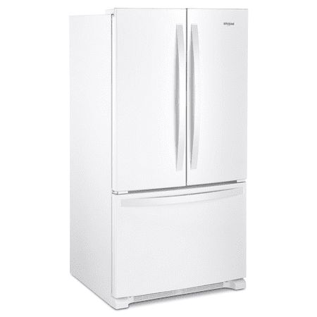 Whirlpool - 25.2 Cu. Ft. French Door Refrigerator with Internal Water Dispenser - White