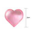 thumbnail image 4 of Hadanceo 250Pcs Acrylic Heart Faux Crystal,Translucent Heart-shape Fake Gems Vase Filler for DIY,Table Scatter Valentine's Day Wedding Party Decor,Pink, 4 of 9