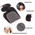 thumbnail image 6 of Benehair T Part Lace Closure Brazilian Virgin Human Hair Extensions Middle Part Pre Plucked Soft Baby Hair Black #1b 8"-16", 6 of 10