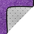 thumbnail image 4 of Glitter Purple Shaggy Area Rug, Rugs for Living Room Bedroom Non Slip Door Mat Indoor Carpet Machine Washable Nursery Home Decor Floor Mats for Entryway 60x39in-#, 4 of 5