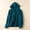 c01Blue, variant on JGGSPWM Women's Solid Color Hooded Cardigan Knitted Jacket Autumn Spliced Button Pocket Fashion Loose Long Sleeve Coat Black XL